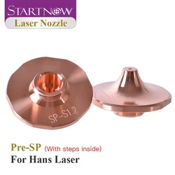 Startnow Fiber Laser Cutting Nozzle Single Double Layer For Precitec SP Series HANS Cutting Machine Parts Laser Nozzle Dia28mm