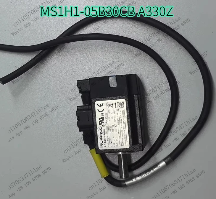 50W absolute value servo motor, MS1H1-05B30CB A330Z functions normally, tested OK