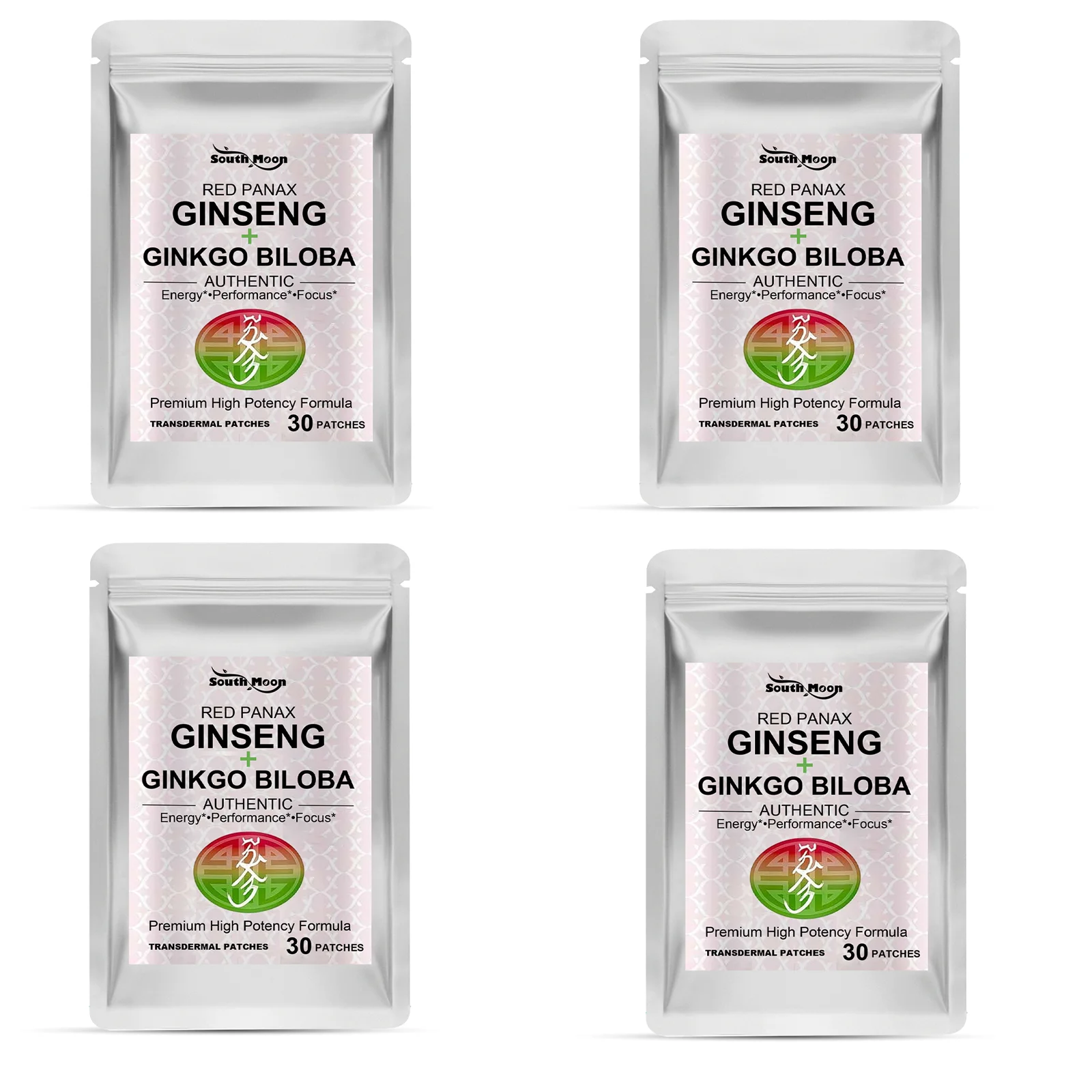 120 stuks Energie Ondersteunende Lichaamspleisters Natuurlijke Rode Ginseng Ginkgo Biloba Collageen Circulatie Stimulerende Energieverhogende Huidverzorgingspleisters