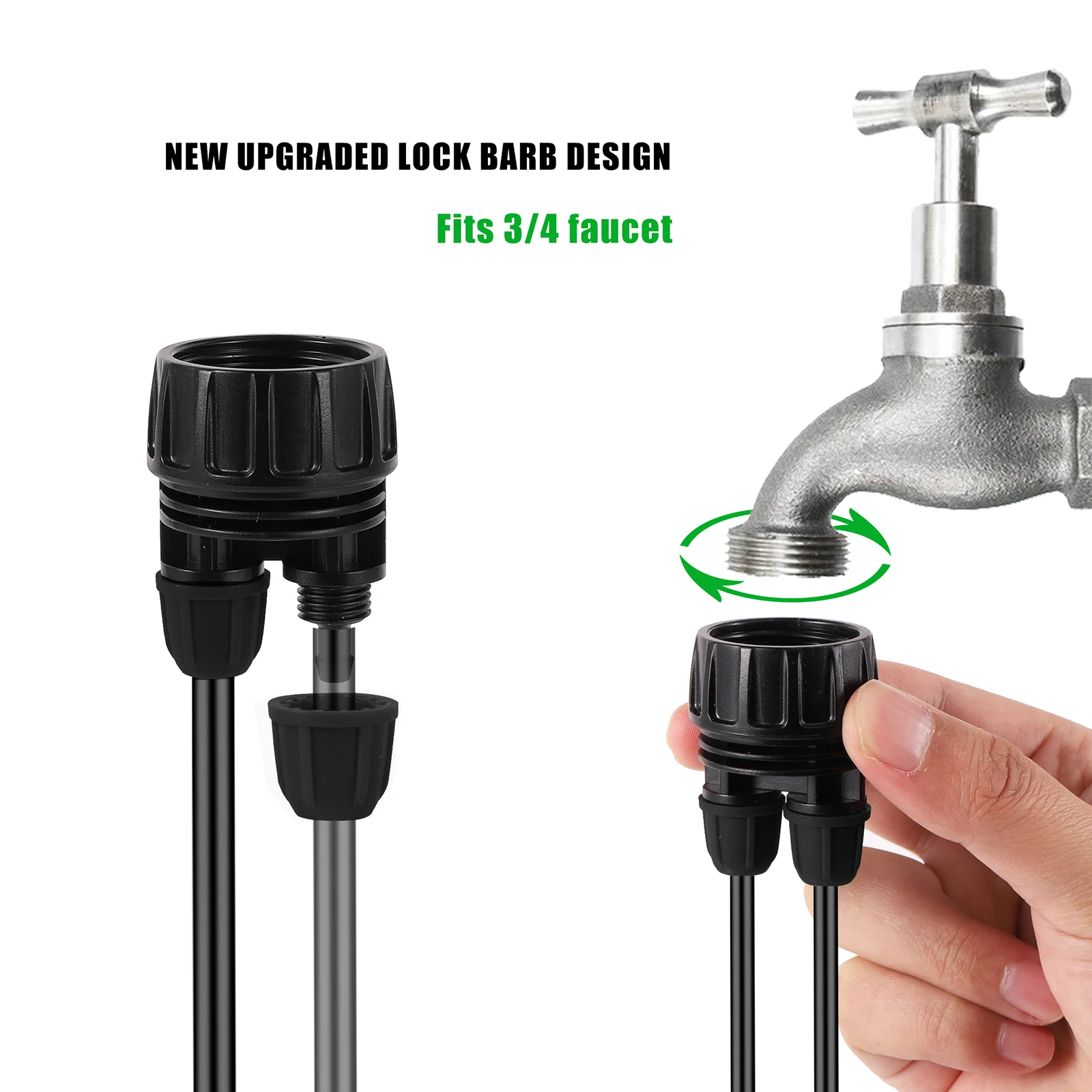 10 Meter 4/7mm Hose Garden Watering Hose Drip Agriculture Irrigation set Garden Accessories Greenhouse Flower Vegetable Sprayer