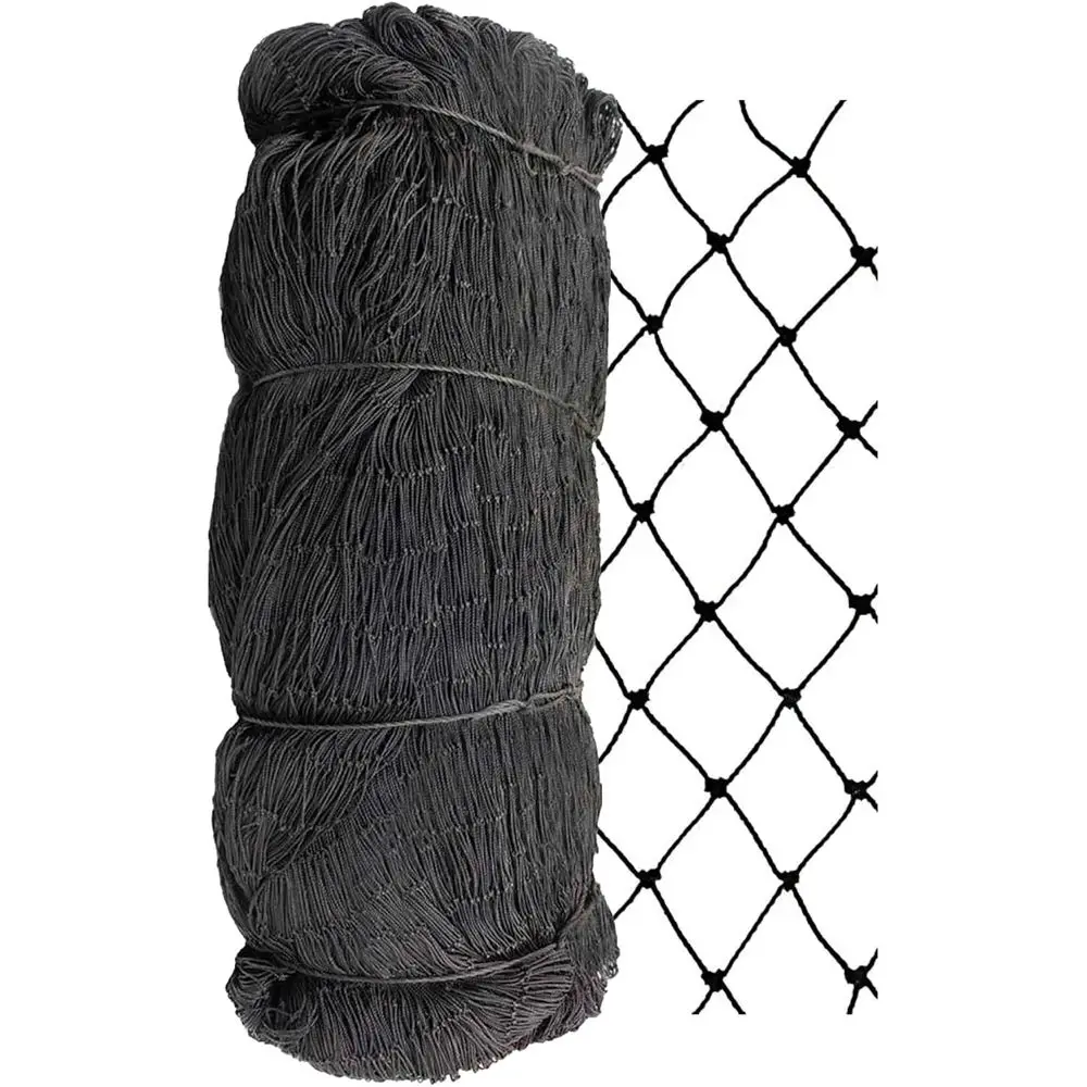 2 Heavy-Duty UV-Resistant Aviary Netting for Game Birds, Pheasants, Poultry - 85 lbs Break Strength, 25' x 50'