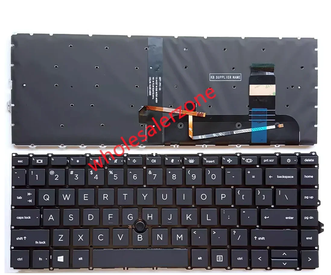 New Keyboard For HP EliteBook 840 G7,845 G7,840 G8,845 G8,745 G7,745 G8 Series laptop US layout keyboard