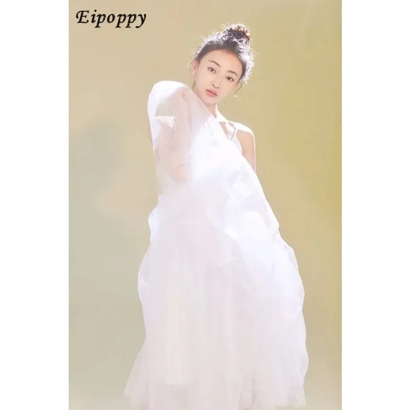 Robe de danse de Ballet pour adultes, vêtements d'exercice, robe de danse gazeuse, Costumes pour femmes, justaucorps de Ballet pour femmes