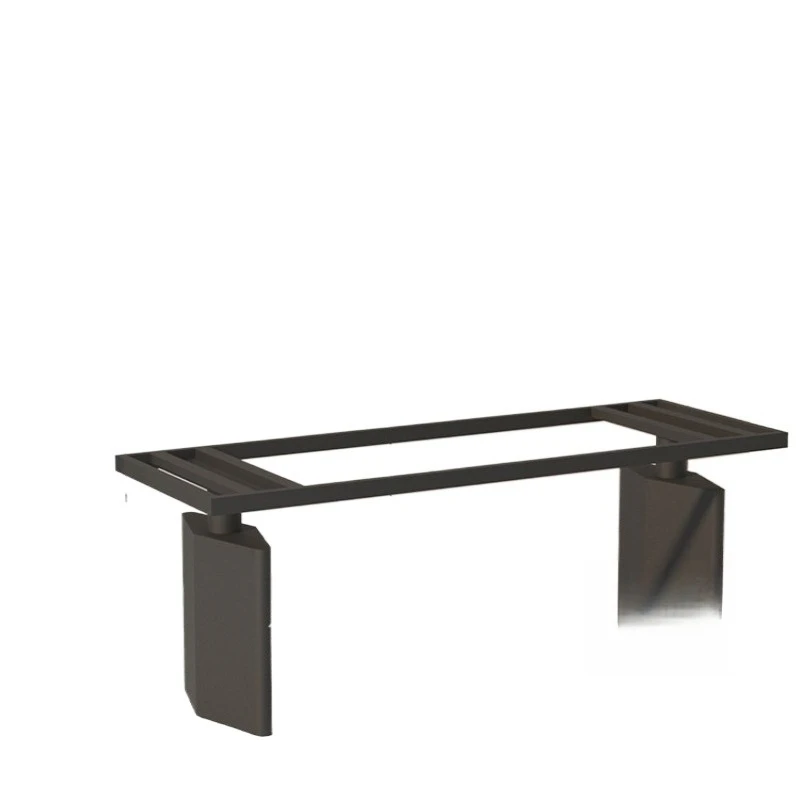 

Marble dining table tripod stainless steel, table leg bracket rock slab large plate tea table