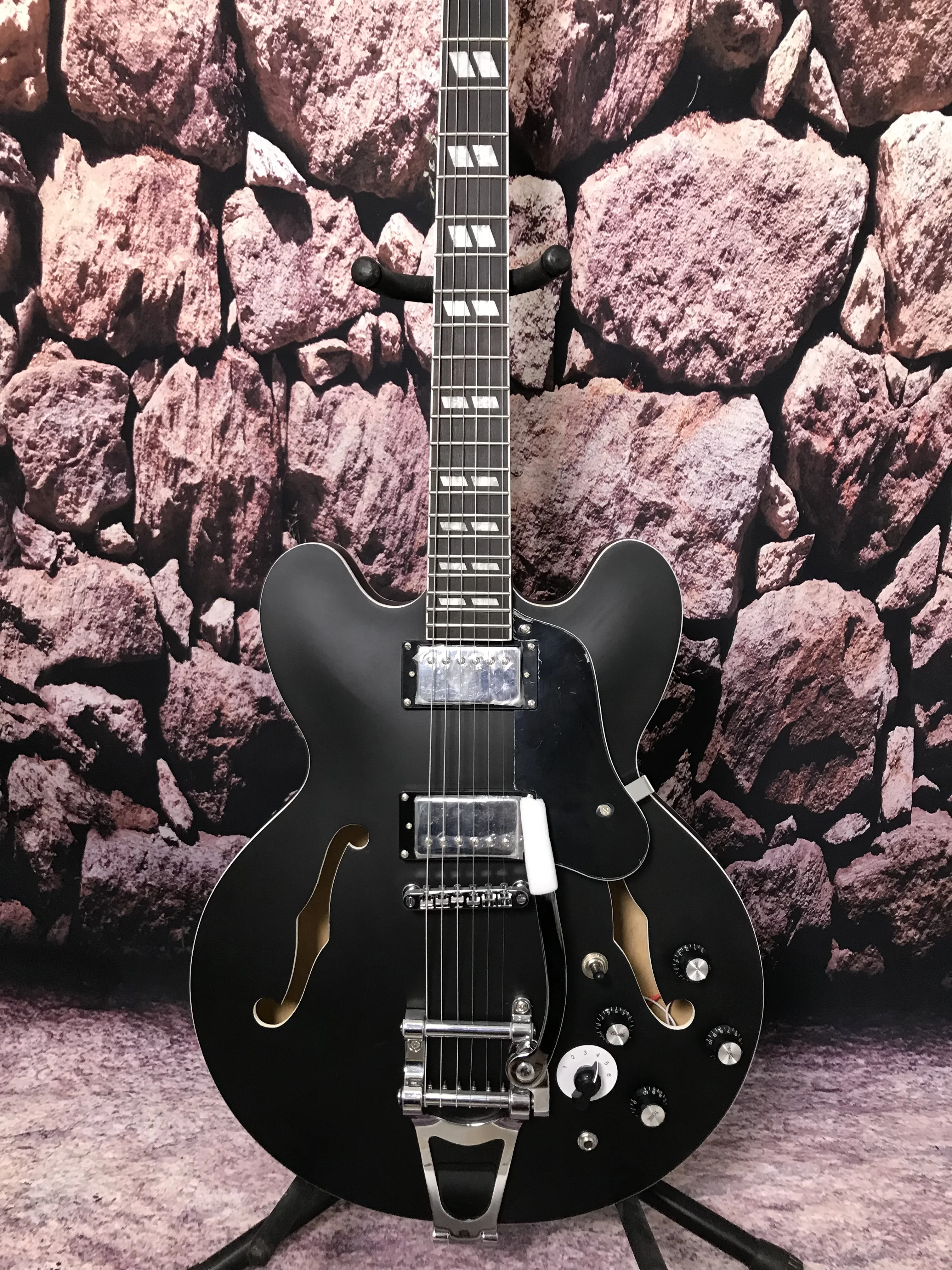 

factory custom electric guitar 335 big SBY bridge hollow body Jazz