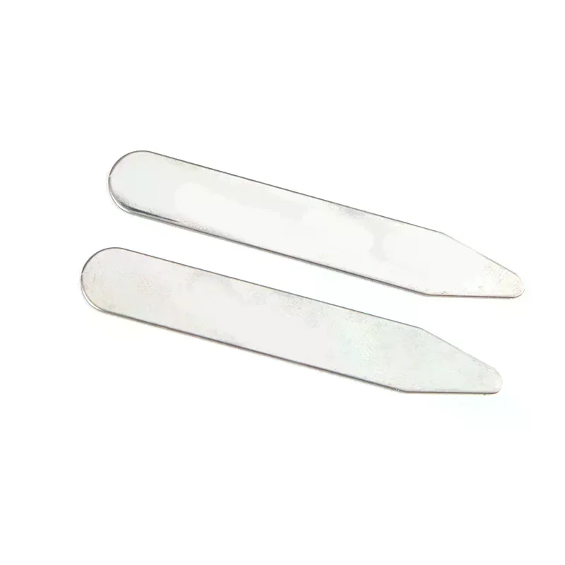 /TPz/Stainless Steel Collar Stays Bones For Dress Shirt Business Party Jewelry 2Pcs