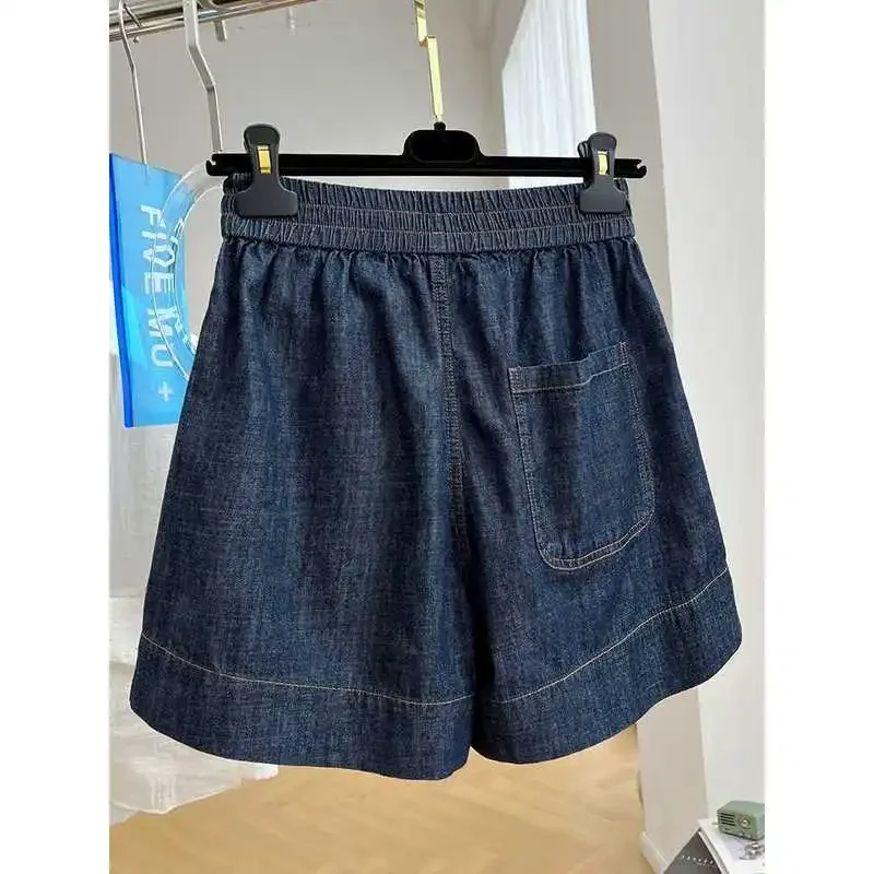High Waist A-Line Wide Leg Jeans orts Women's Summer Thin Loose Fit Casual Pants Trendy Hot  Commute