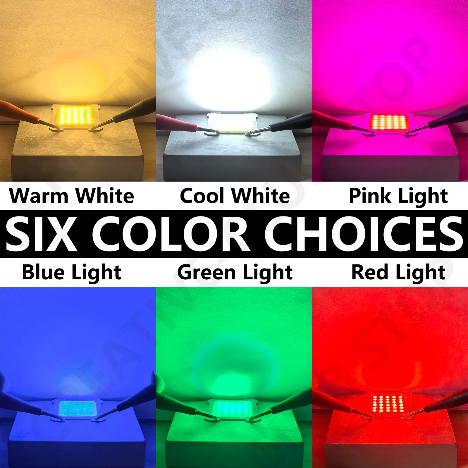 

20pcs 5W 3-4V LED COB Chip High With Bright Polychrome USB Portable Mini Keychain Outdoor Pocket Flashlight Camping Light Source
