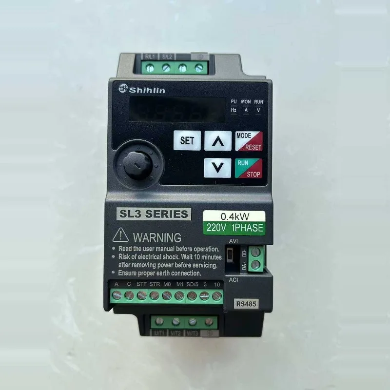 SL3-021-0.4K frequency converter 400W220V single-phase input