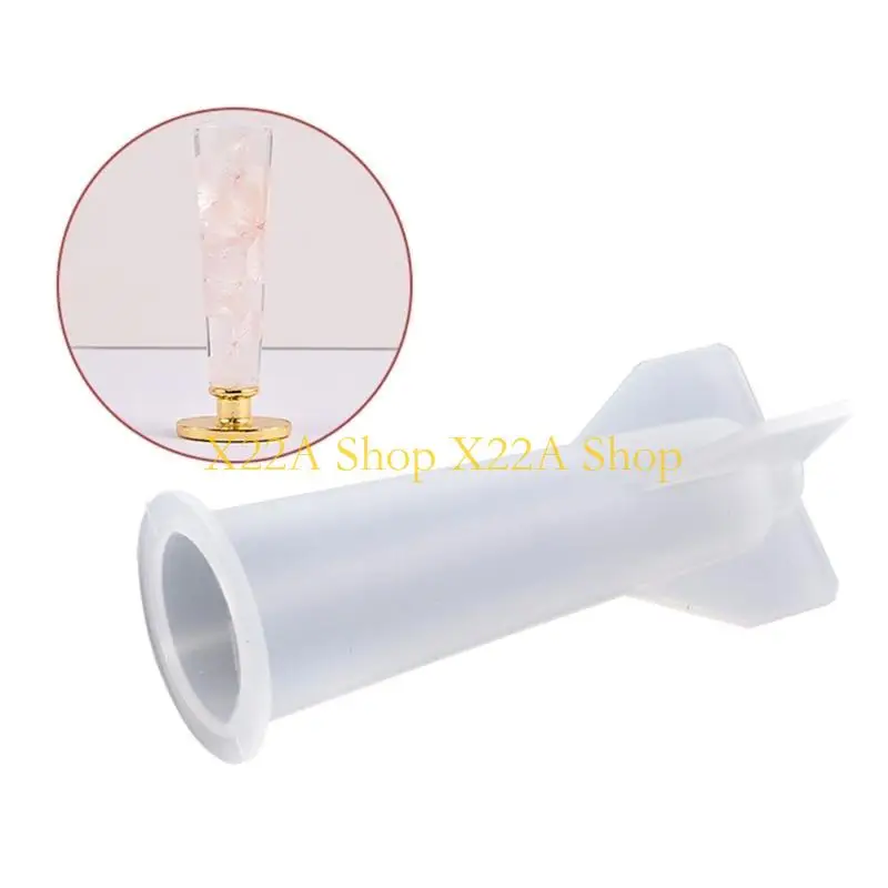 Unique Crystal Handle Silicone Mold for Resin Casting Wax Seal Stamp Handle Wax Stamp Handle Silicone Mold Stamp Making Supply