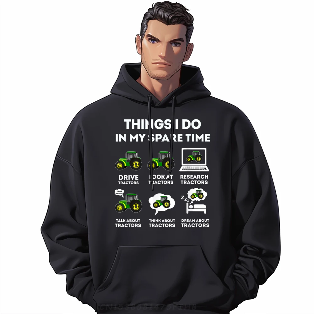 

Round Collar 6 Things I Do In My Spare Time Mens Hoodies Slogan Long Sleeve Pullover Special Party Sweatshirts Men Clothes