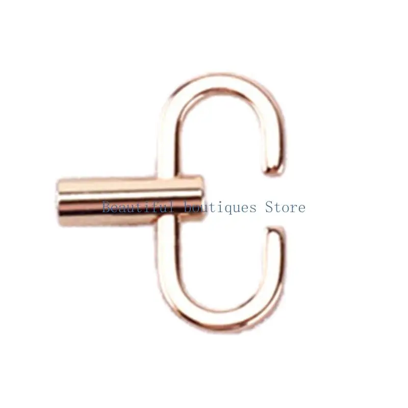 U4LF سلسلة حقيبة مشبك قابل للتعديل الملحقات أكياس سلسلة طويلة وقصيرة منظم قطعة أثرية الكتف حزام كروس قابل للتعديل