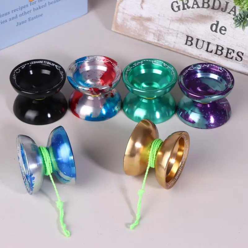 

【xxx】Children Beginners Professional Alloy Yoyo Ball Competitive Yoyoball Adult Kids Yoyoyoball With 5 Ropes[S14]