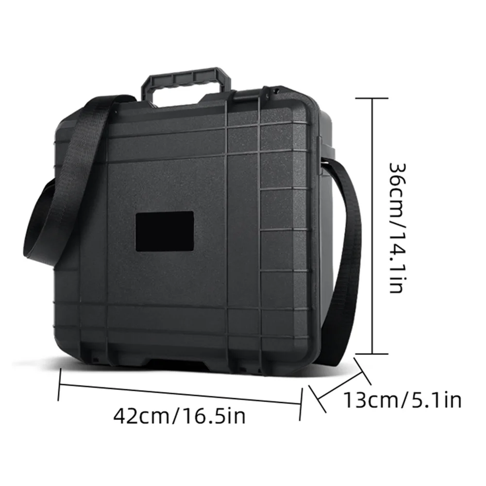Large ABS Waterproof Carrying Box With Foam Insert For DJI Avata 360 Drones Camera Accessories Storage Bag
