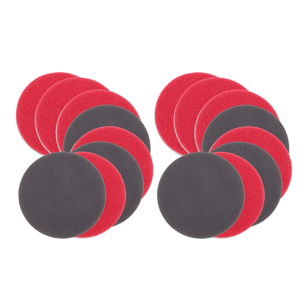 

16Pcs Bowling Ball Sanding Pads Cleaning Kit Multi-Grit Polishing Pads Scratch Repair Bowling Accessories Maintenance Tools