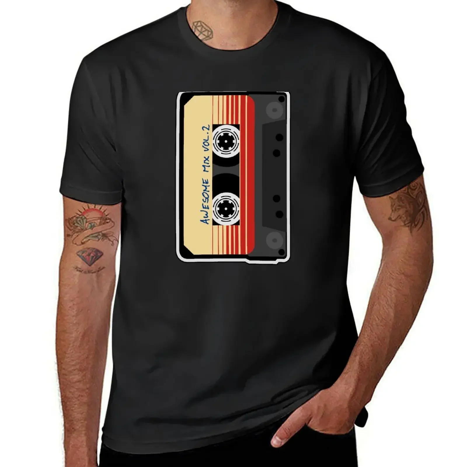 Awesome Mixtape Vol. 2, Tape, Music, Cassette T-Shirt baggy shirts heavyweights vintage t shirts tshirts for men