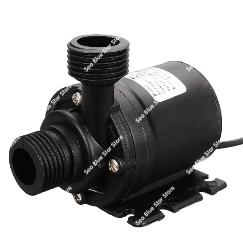 Water pump ceramic shaft core DC brushless motor submersible pump small booster pumping  water-cooled fish tank low noise pump