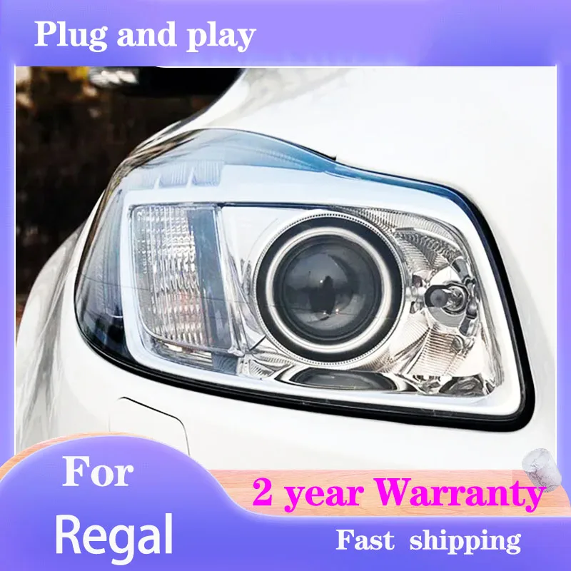 

Car Styling For Buick Regal Headlights 2009-2013 Opel Insignia DRL Turn Signal Low High Beam Projector Lens