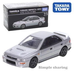 Tomica Premium 23 Subaru Impreza WRX Car Alloy Toys Vehicle Diecast Metal Model for Children Friends Gifts Collect Ornaments