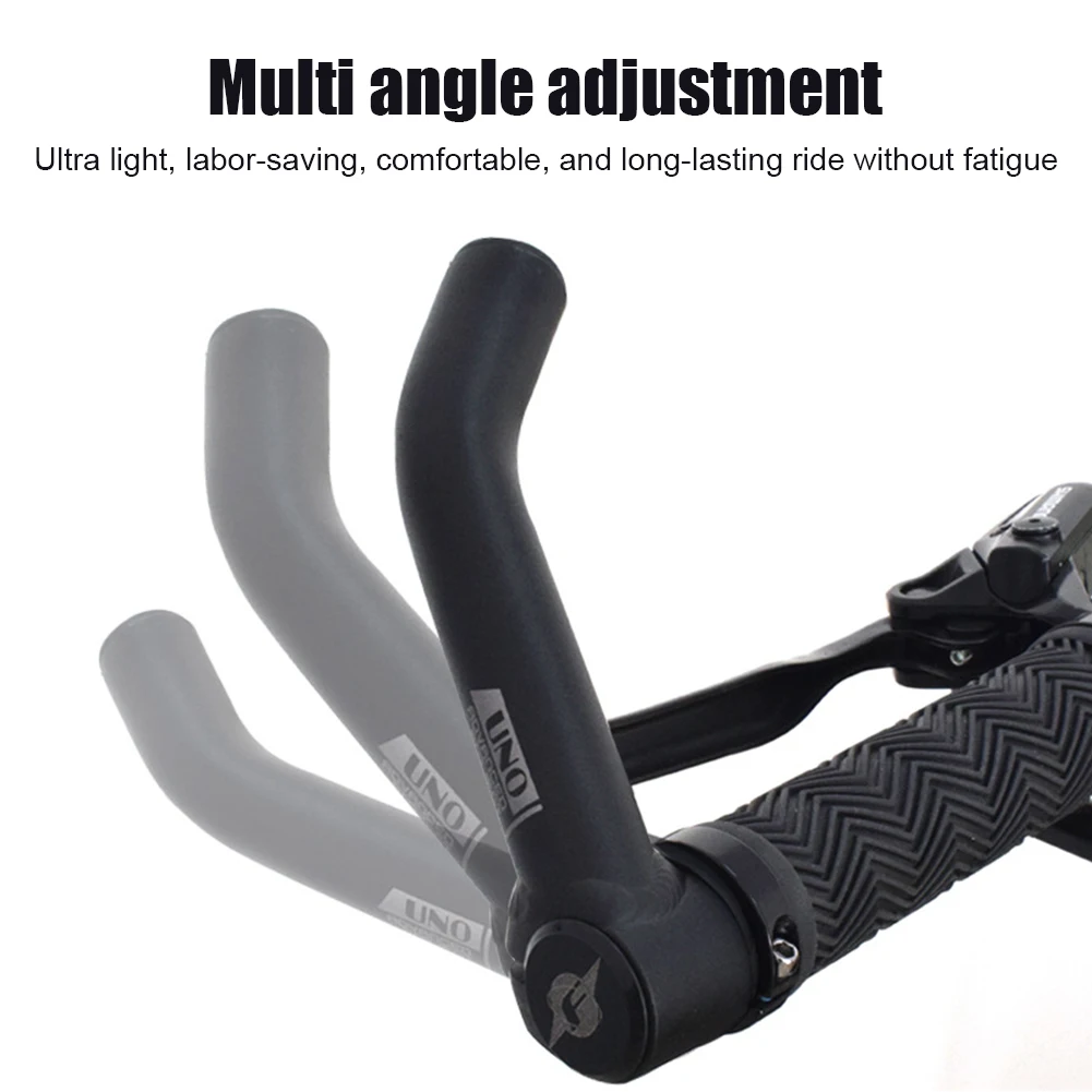 1 Pair Auxiliary Riding Horn Rest Handlebars Lightweight Small Auxiliary Handlebar Bicycle Accessories Cycling Fatigue Relief