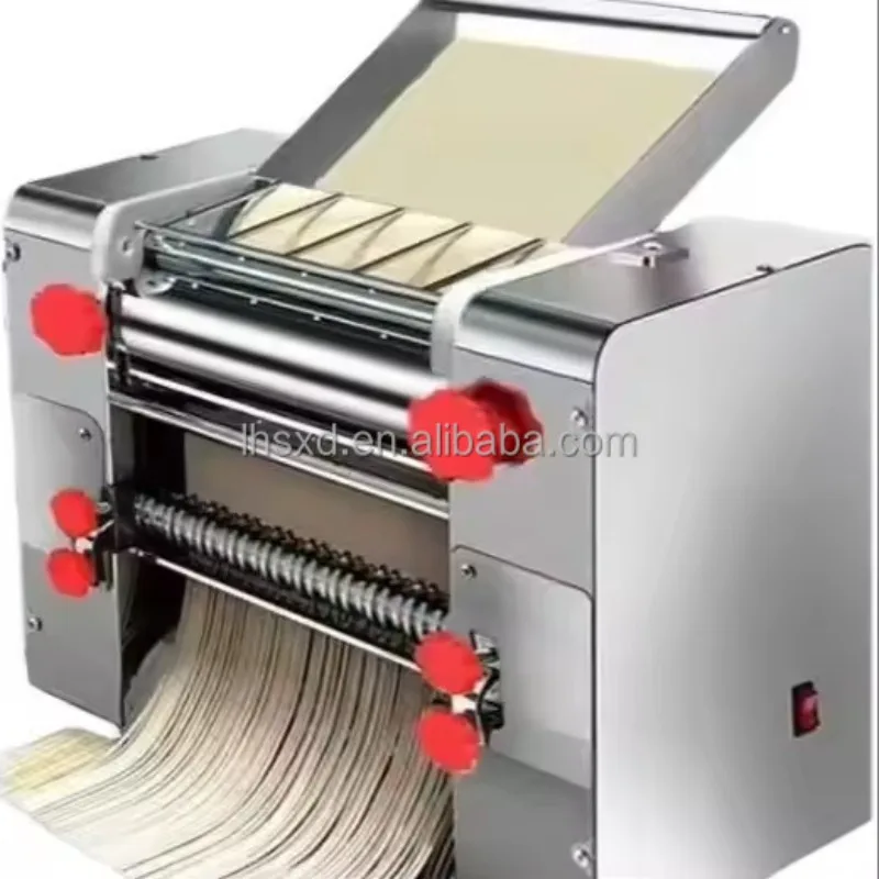 Commercial electric automatic drum noodle press stainless steel desktop dumpling machine