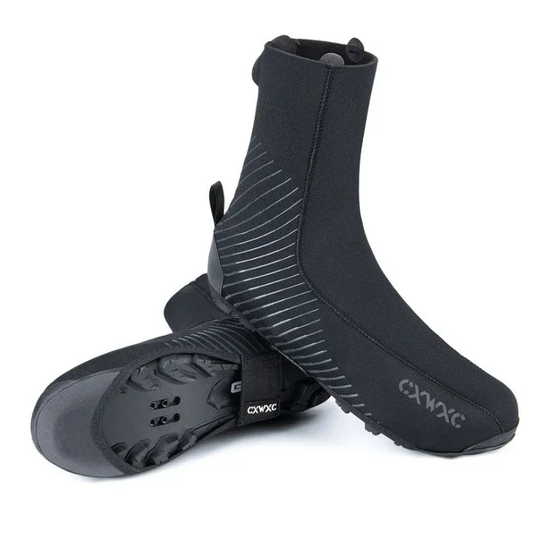 

CXWXC CX-204/206 Бахилы для горного велосипеда Ветрозащитные и водонепроницаемые утолщенные бахилы для обуви SPD Велосипедное оборудование EIEIO