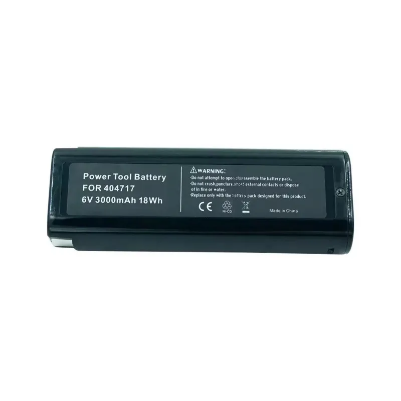 Replacement battery 404717 6V 3000MAH Battery for B20544E Power Tool Fast Delivery High Quality 1 Piece