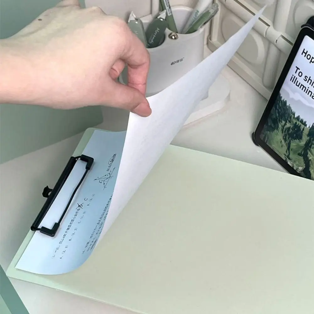 

Простая папка для файлов градиентного цвета, вертикальный буфер обмена формата А4/А5, подвесное хранилище, утолщенная шина для письма, подарок/призрак