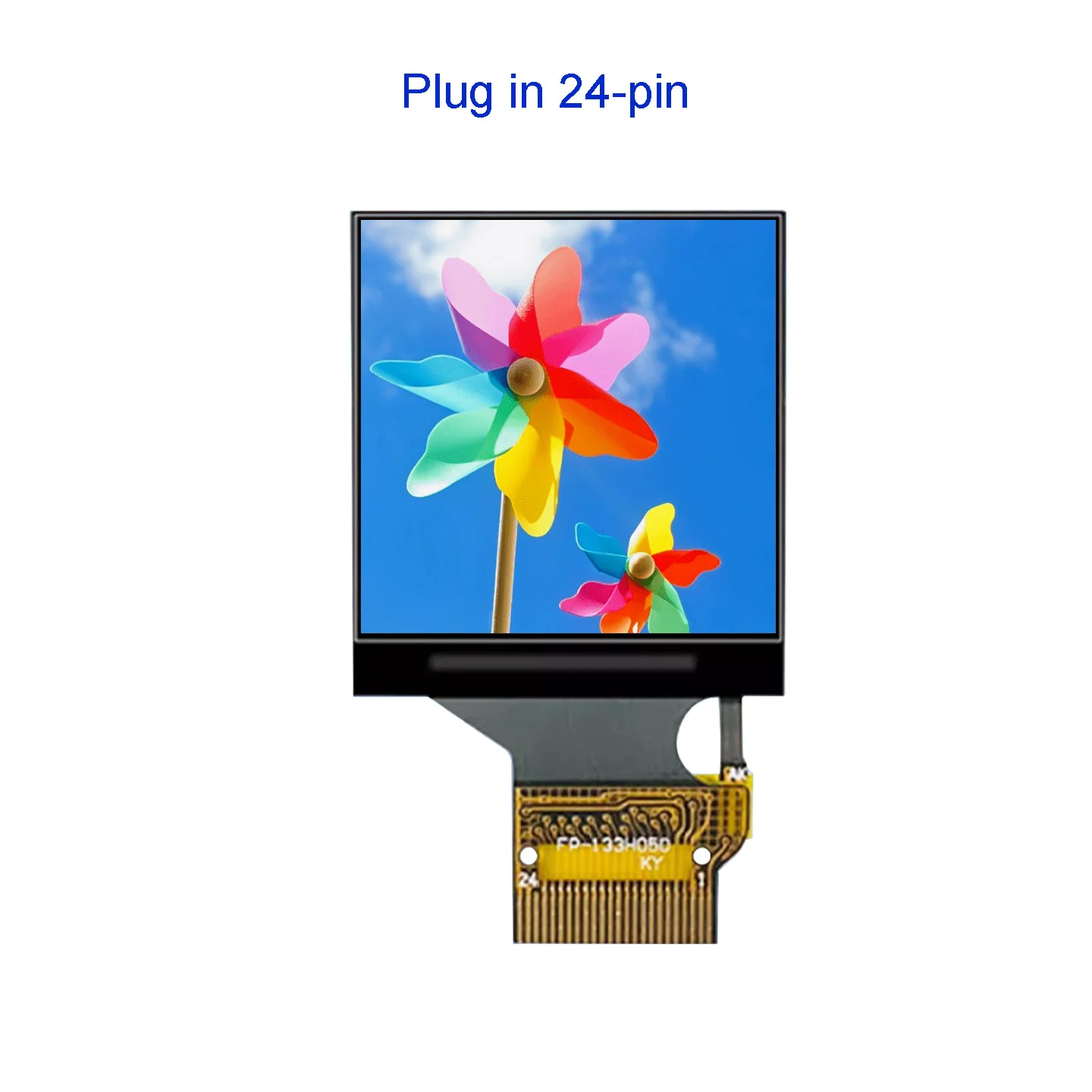 Módulo de pantalla Lcd TFT de 1,3 pulgadas, 1,33 pulgadas, 240x240, cristal IPS, interfaz SPI, control ST7789V, 12 pines, 24 pines