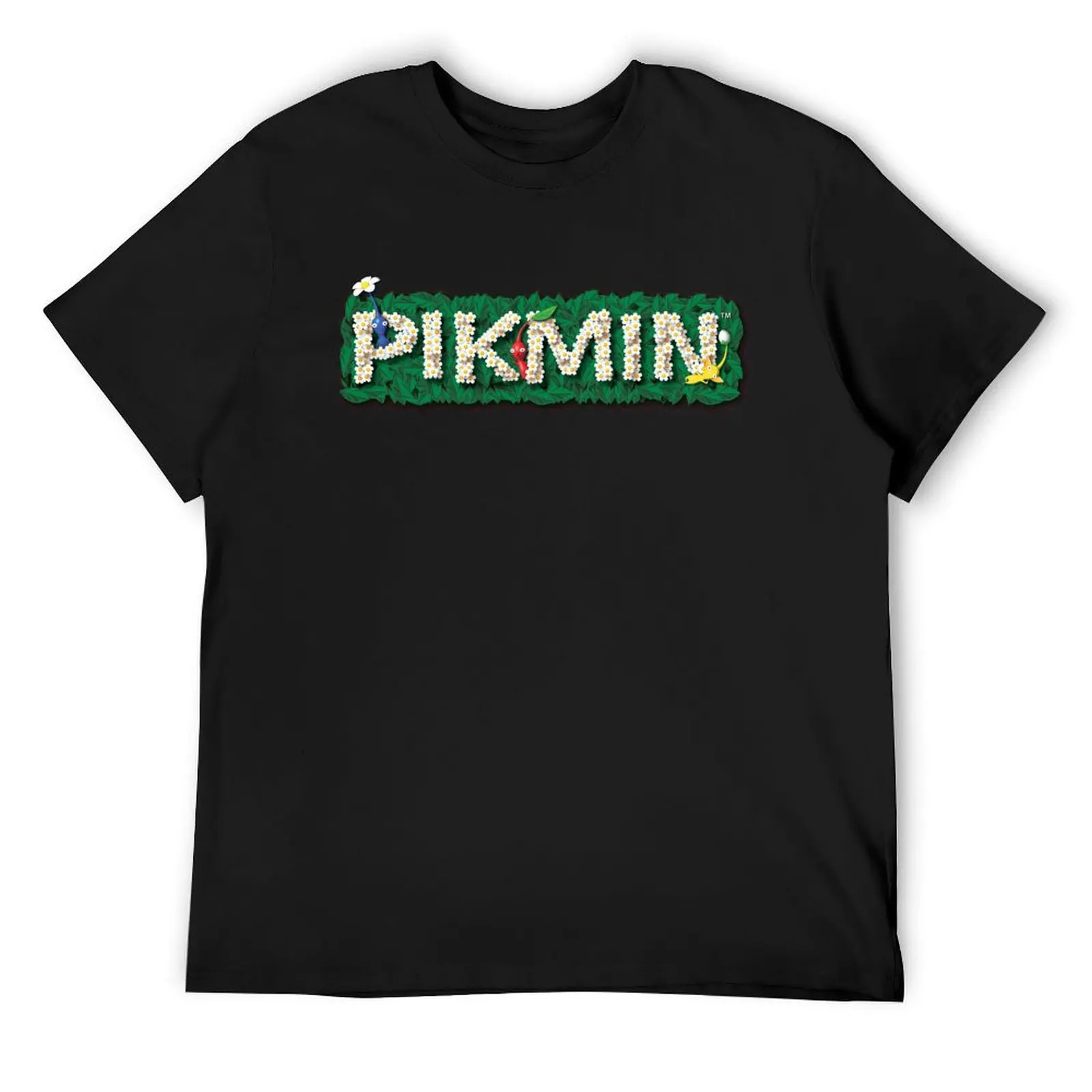 

Pikmin Logo T-Shirt cotton graphic tees plus size clothes Short sleeve tee men