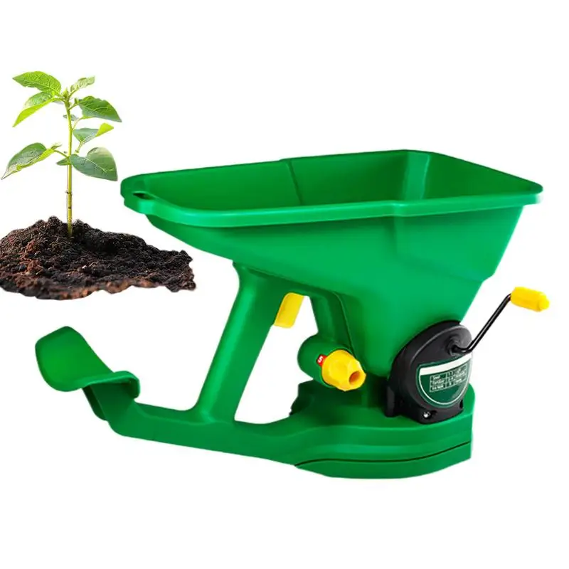 

Handheld Spreader Vegetable Seeder Portable Broadcast Fertilizer Spreader Garden Seeder Shaker For Residential Small Farm