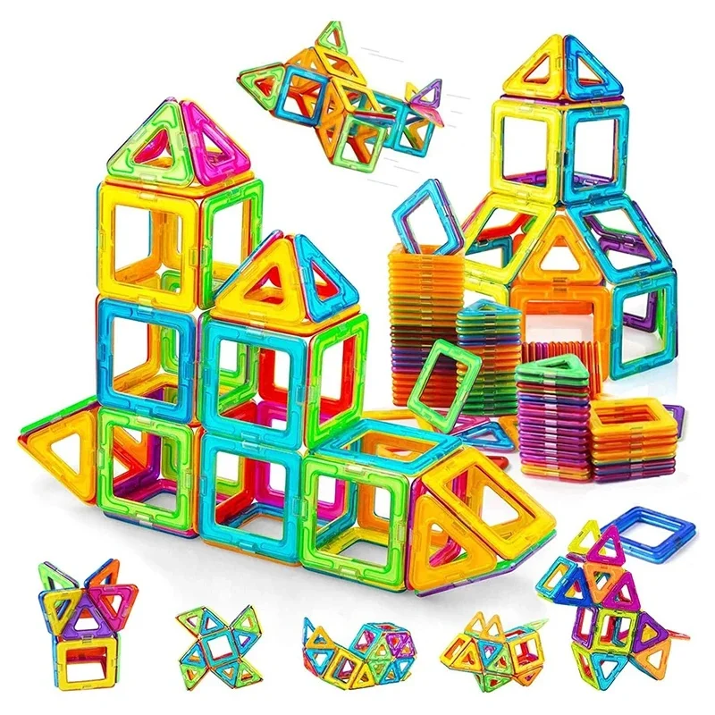 Magnetic Building Blocks Big Size DIY Magnets Toys, Designer Construction Set Gifts, Christmas/Halloween/Thanksgiving Gift