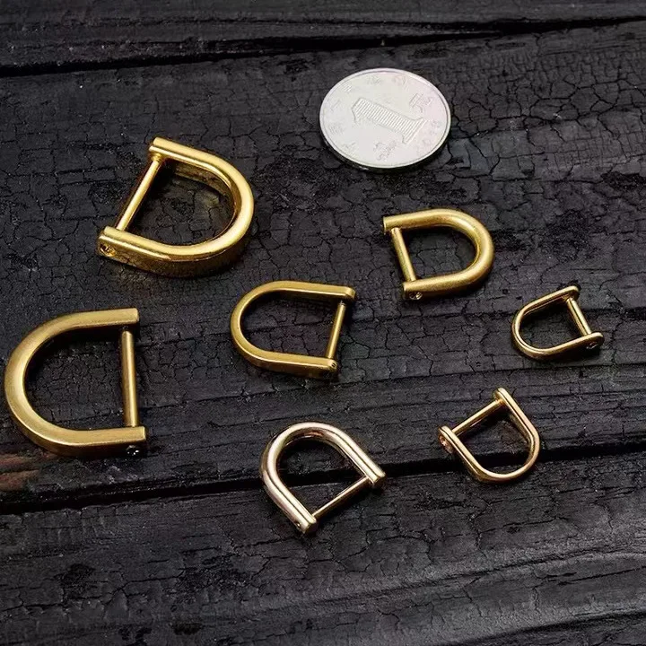 

Repair Bag D-shaped Buckle Horseshoe Buckle Accessories Hardware Detachable Screw Ring Buckle Modificatio Clasp