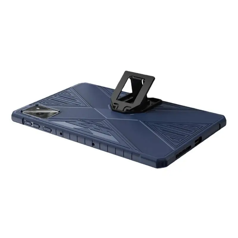 652F Resilient Silikongehäuse für Y700 2025 Tablet Case kombiniert den vollen Schutz mit praktischem Ständerdesign