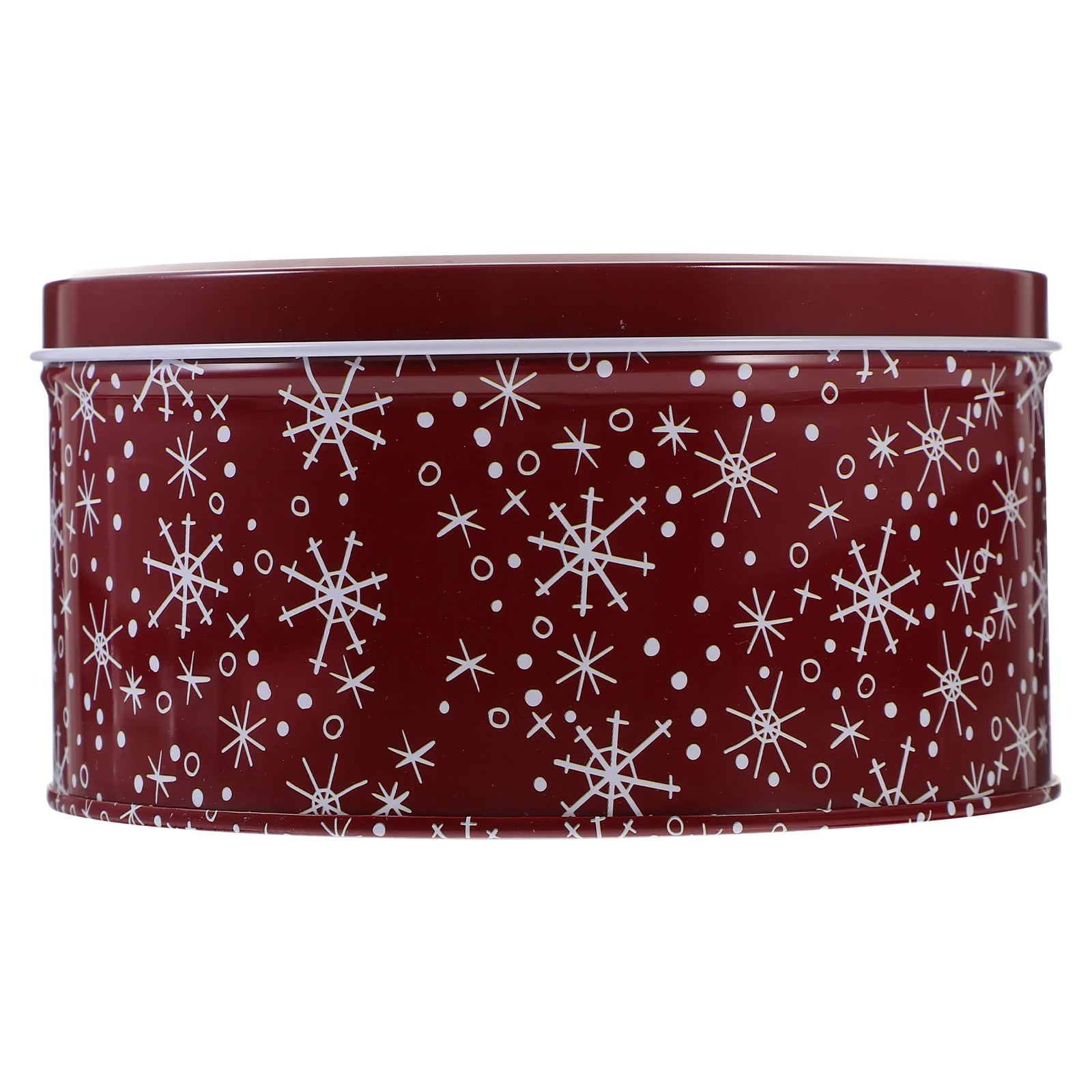 

Christmas Candy Tinplate Box Cookie Storage Box Small Xmas Treat Container Holiday Gift Packaging Case Christmas Cookie Tin