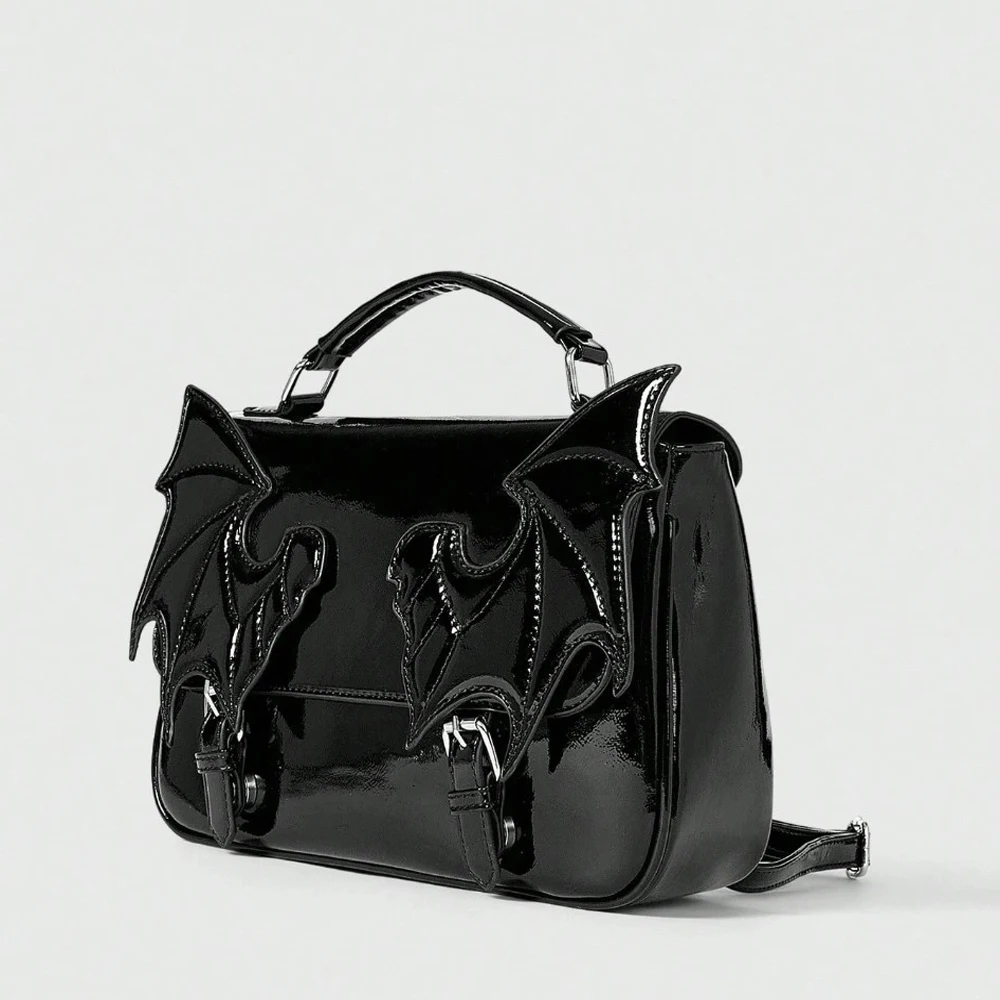 Sac à dos ailes de chauve-souris de Style gothique, sac à dos d'école, sacs Punk à la mode, paquet de ailes d'ange pour fille, petit diable