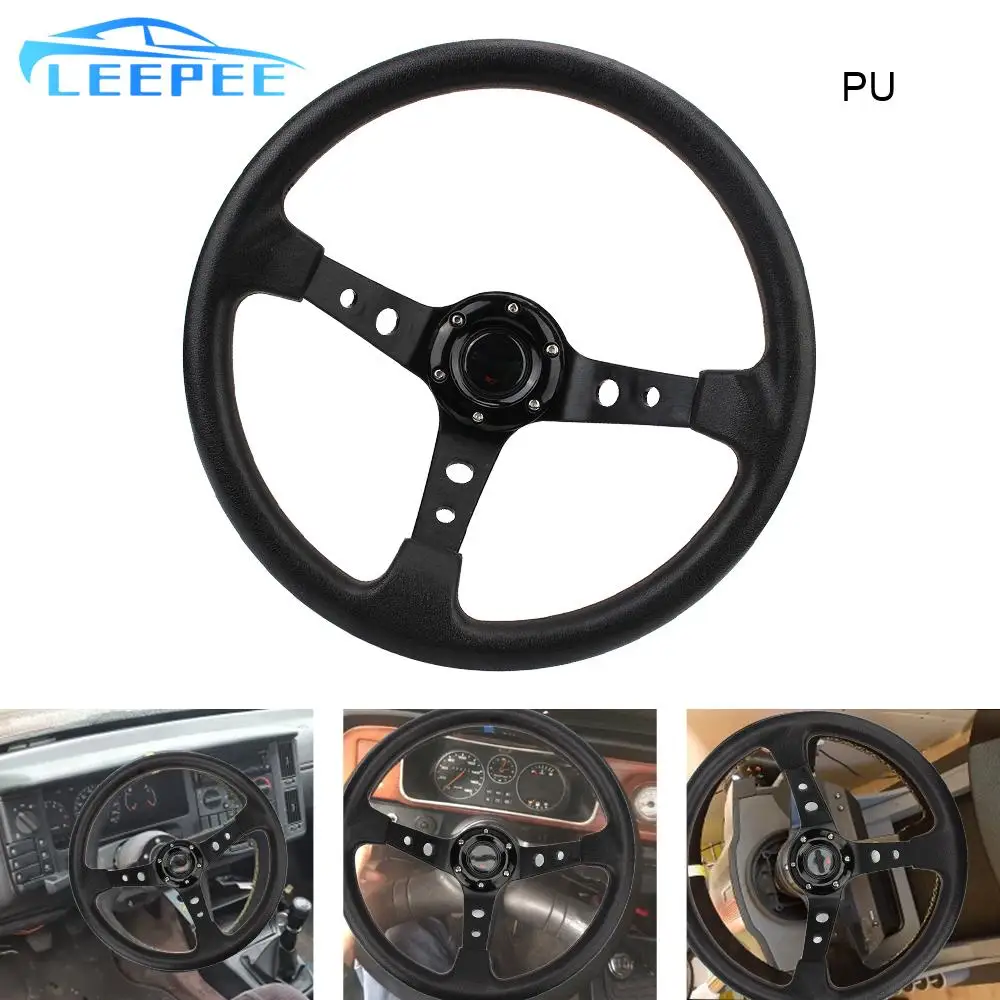

Car Racing Steering Wheels 14 inch For Cars Racing Drifting Sport Steering Wheel Universal