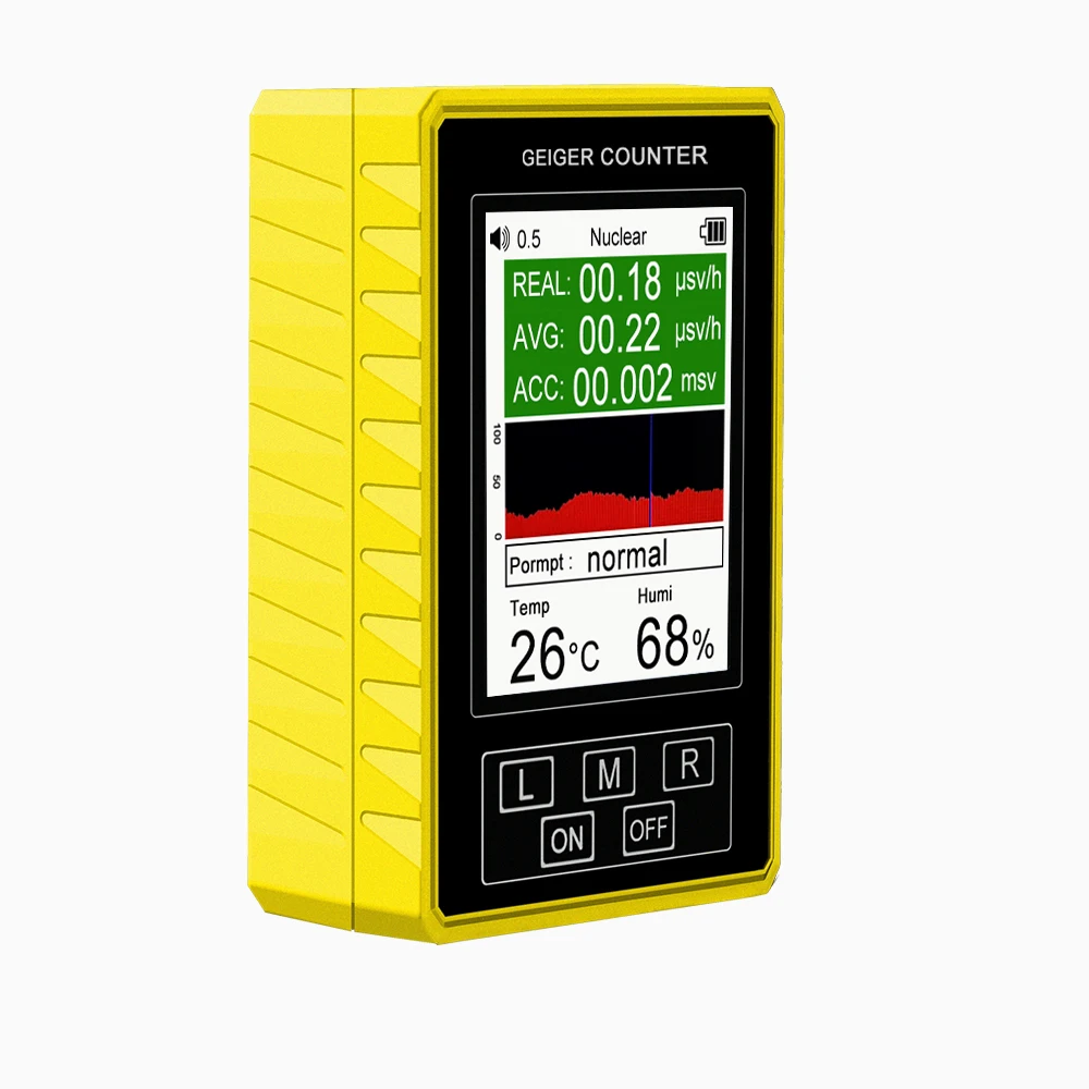 BR-9C-XR-3 Pro Digitaler 2-in-1 Handdetektor, EMF Geigerzähler für Kern- und Elektromagnetische Strahlungsuntersuchungen – Detail 11