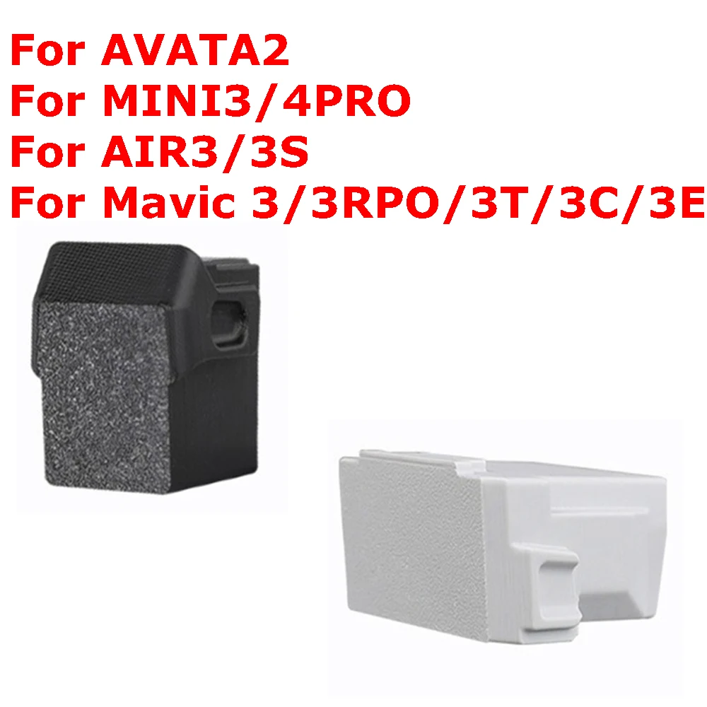 

For DJI Mini 3/3 Pro/4 Pro/Air 3S/Avata2 Dust Plug Replacement Battery Anti-Dust Tool Accessory
