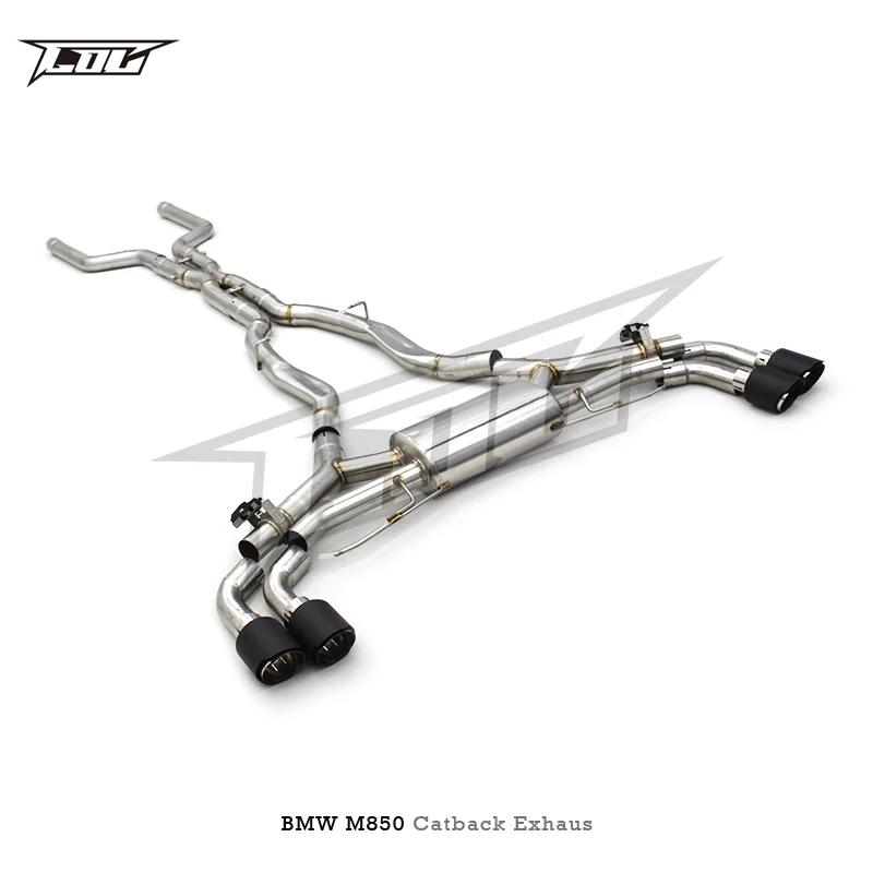 Catback Exhaust For BMW M850/M850i G16 4.4TT 2020-2023 Stainless Steel Exhaust Pipe Muffler Car Exhaust System Escape