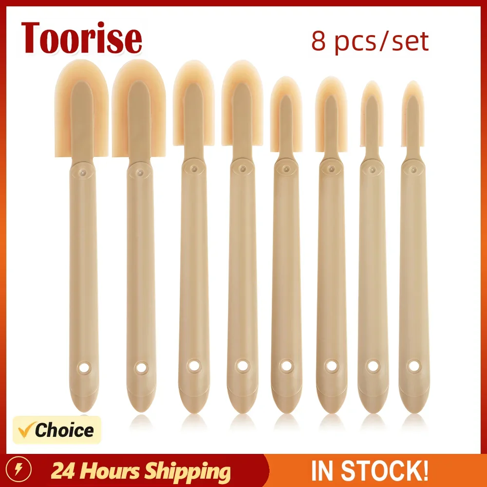 

8Pcs Rubber Caulking Tool Kit Reusable Caulk Finishing Tool Grout Sealant Caulking Smoothing Tool for Kitchen Bathroom Window