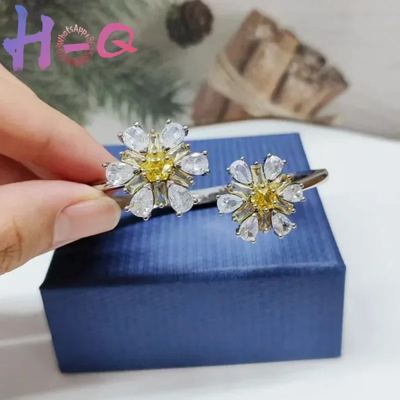 Luxury Fine Wedding Jewelry Set for Women, Charms & Flowers