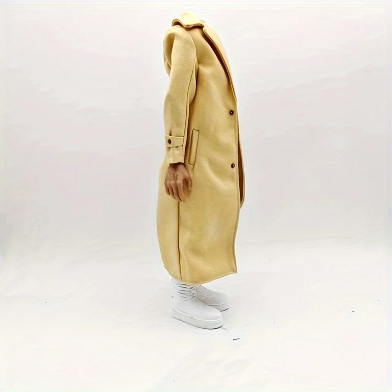 نموذج معطف كاكي للدمية الرقيقة ، خندق Solider للذكور ، سترة واقية ، شخصية الحركة ، الهوايات ، مقياس ، 12"