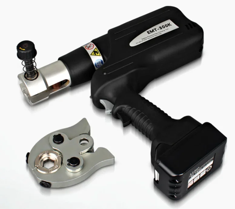 أدوات تجعيد الكابلات الكهربائية اللاسلكية EMT-300K المكشكش الذي يعمل بالبطارية #2