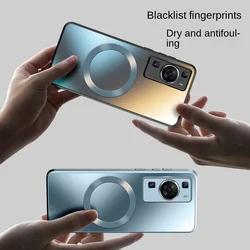 For Huawei P60 P50 P40 P30 Pro Case Hard Matte Magnetic Wireless Charging Protective Back Cover Case For Huawei P60Pro P50 Shell