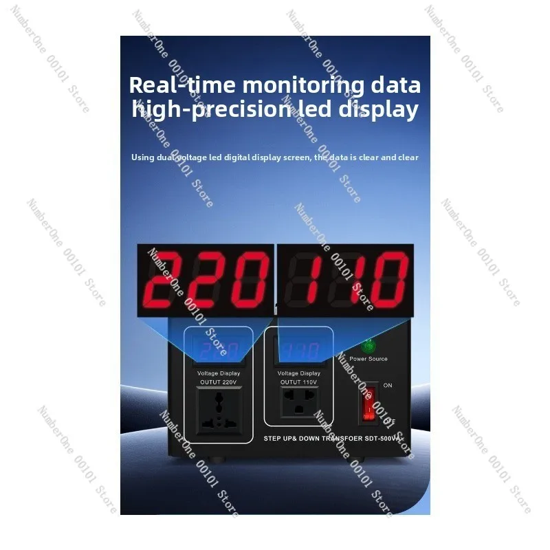 Voltage Autotransformer Step Up Down Converter 110V to 220V Power Transformer For Home Appliances