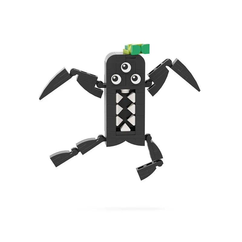 Horror Game Characters Model Creative MOC Monster Robot Combination Assemble Building Block Kit DIY Puzzle Kids Gifts Toys