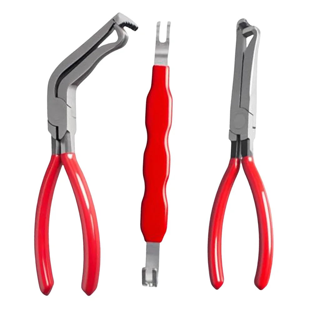 

3 шт., плоскогубцы для электрического отключения, прямой и 60-градусный сепаратор топливопровода и искровой инструмент для удаления свечей, инструмент для ремонта автомобилей