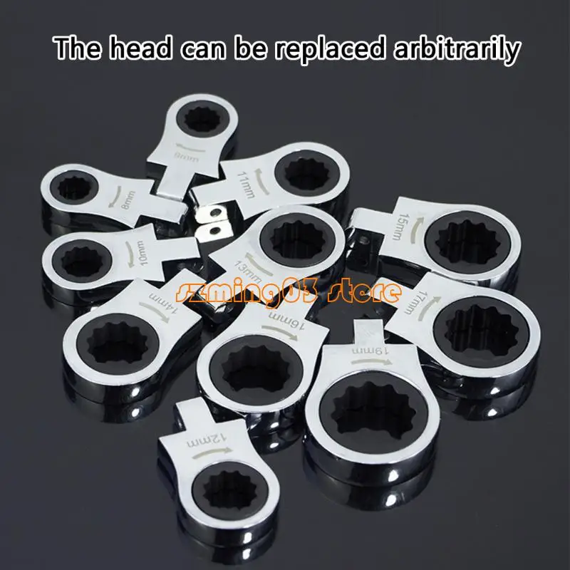 H9EC Essential Ratchet Harench Set с взаимозаменяемыми головками для разнообразных приложений