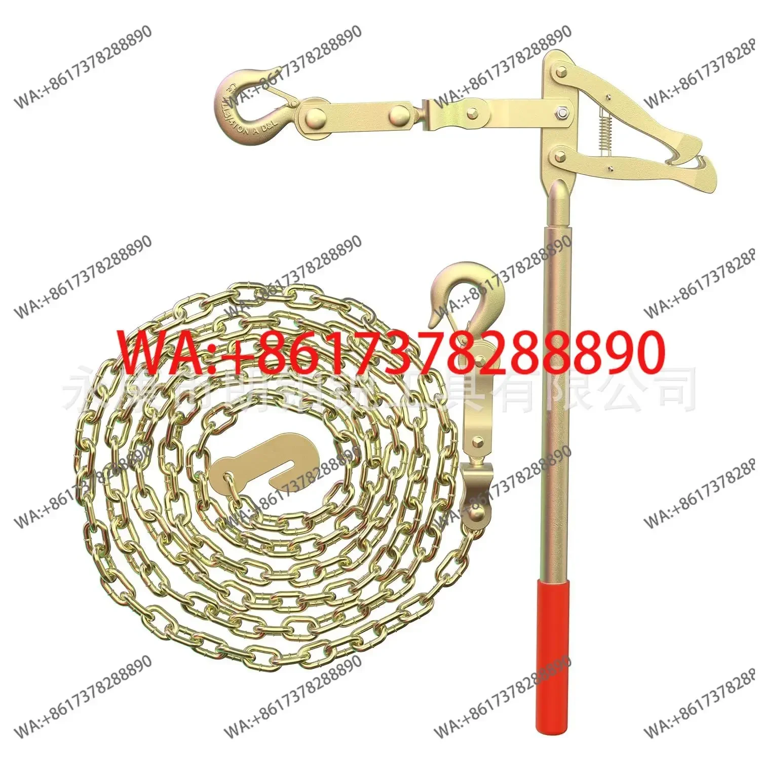 Heavy Duty Ranch Wire Tensioner 6m Chain Fence Tightener Fence Repair Tool